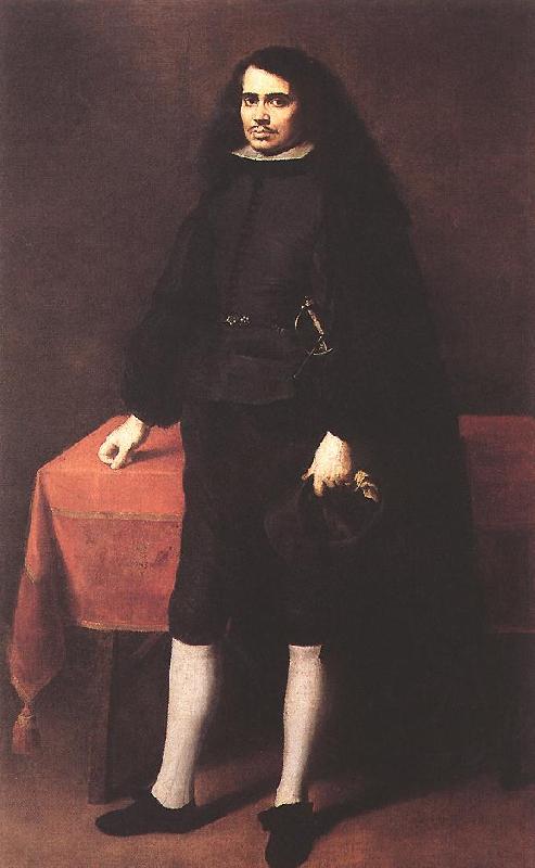 MURILLO, Bartolome Esteban Portrait of a Gentleman in a Ruff Collar sg France oil painting art